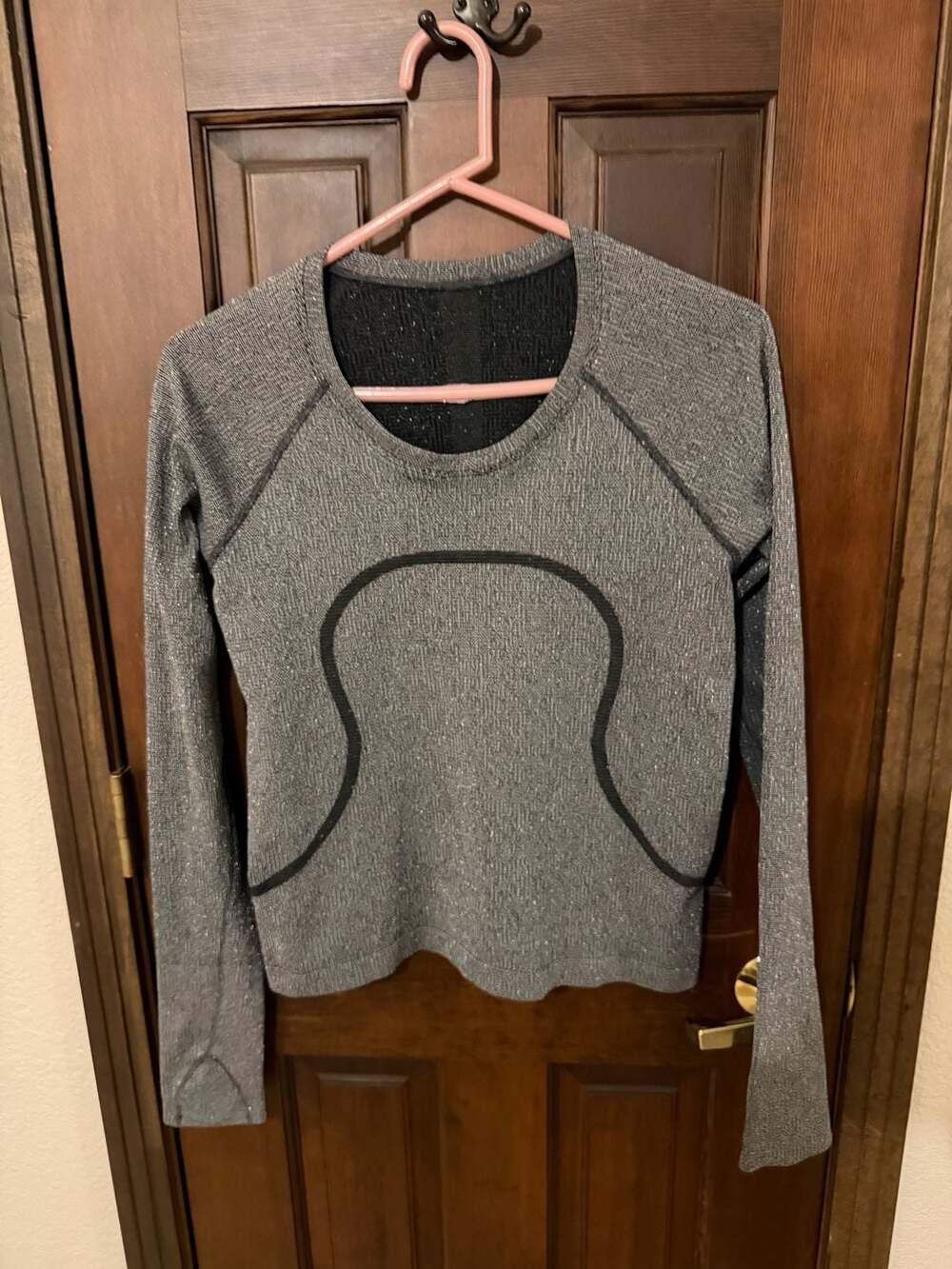 Lululemon Swiftly Tech Long Sleeve 2.0 Shine Metallic Grey